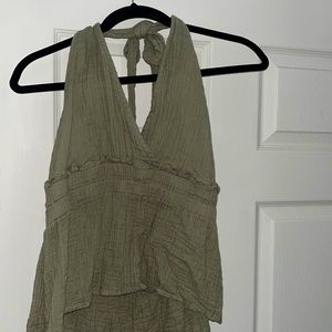 AE Neck Tie Tank Top
